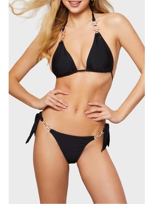 Guess Removable Bağlamalı Bikini Üstü E4GJ14KC620 Kadın Bikini Üstü E4GJ14 KC620 Jblk