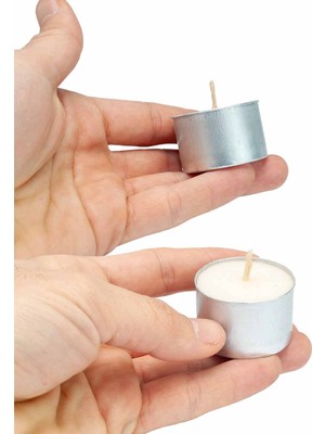 Als Bozkurt 6 Saat Yanan Tealight Mum-20 Adet