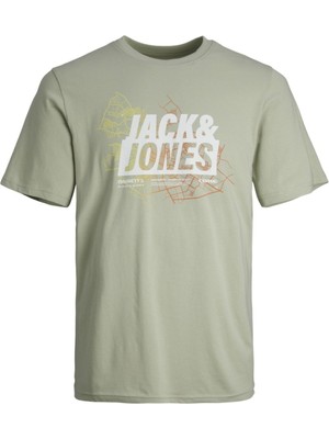 Jack & Jones Jcomap Summer Logo Baskılı T-Shirt 12257908