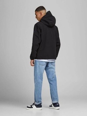 Jack & Jones Markasız  12249366 Suya Dayanıklı  Baharlık Ruzgarlık Mont