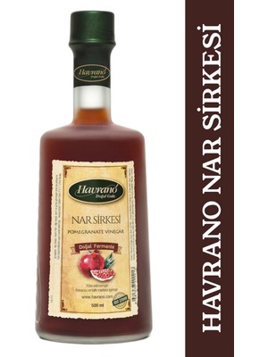 Havrano %100 Doğal Fermente Nar Sirkesi 500Ml