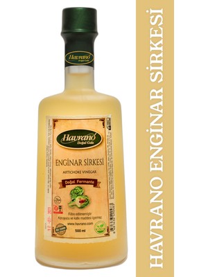 Havrano %100 Doğal Fermente Enginar Sirkesi 500Ml