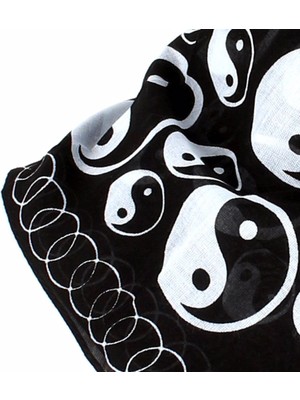 Herşey Nota Yin Yang Fular Bandana