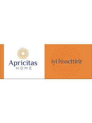 Apricitas Home Senses Maude Indigo Çift Kişilik %100 Pamuk Nevresim Takımı