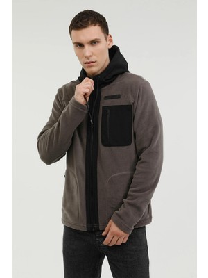 Lumberjack M-Herry Polar 2pr Kapüşonlu Fermuarlı 3 Cep Sweat