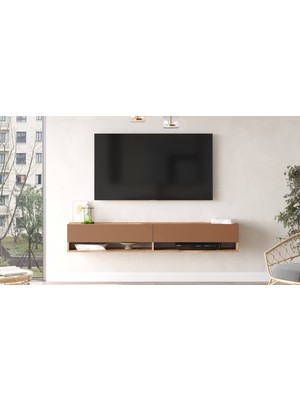 Robin Home Loft Tv Ünitesi 180CM Fr9-Ak Çam-Kiremit