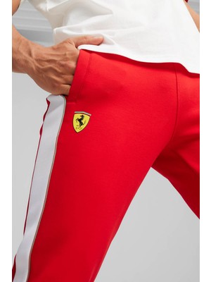 Puma Ferrari Race Iconic T7 Kırmızı Erkek Eşofman Altı