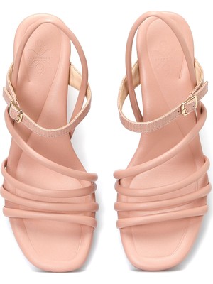 Nine West Aprıl  3fx Pembe Kadın Comfort Sandalet