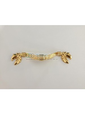 Dizaynaks Altın Kaplama Desenli 96 Mm. Kulp S