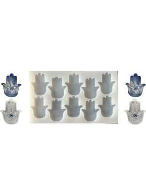 Depposite Fatma Ana Eli Magnet Kalıbı Delikli