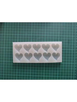 Depposite 10’lu Kalp Kalıbı Şekilli