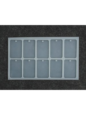 Depposite Mega Dikdörtgen 10’lu Anahtarlık Kalıbı