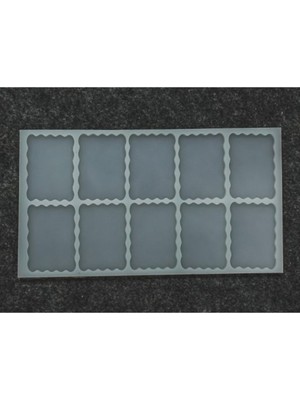Depposite Şekilli Dikdörtgen Magnet Kalıbı 10’lu