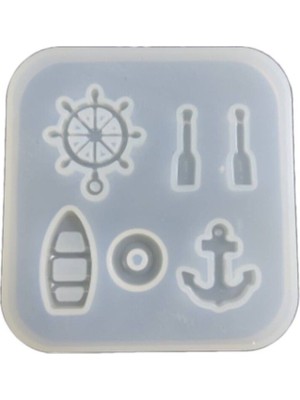 Depposite Epoksi Silikon Kalıp Minik Denizci Modeller 6 Lı