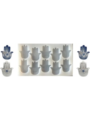 Depposite Fatma Ana Eli Magnet Kalıbı Delikli