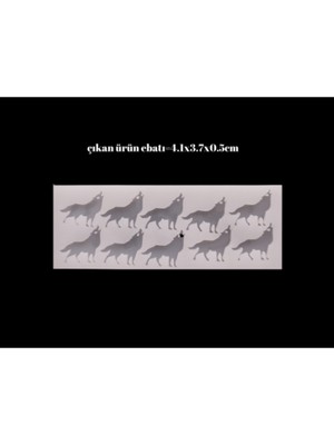 Depposite Kurt Anahtarlık ve Kolye Epoksi Kalıp