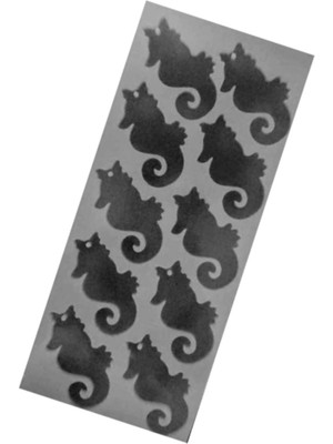 Depposite Epoksi Reçine Deniz Atı Anahtarlık ve Kolye Kalıbı 10 Lu