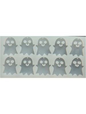 Depposite Epoksi Reçine Hayalet Casper Anahtarlık ve Kolye Kalıbı