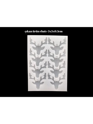 Depposite Geyik Kafası Epoksi Kalıp