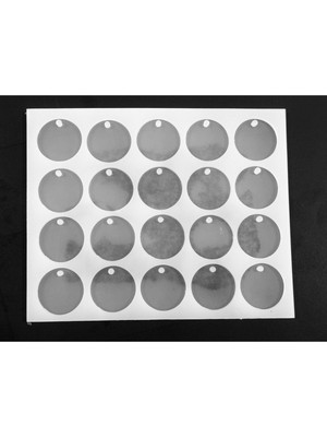 Depposite Epoksi 20Lİ Delikli Daire Silikon Kalıbı