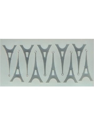 Depposite Eyfel Kulesi Silikon Kalıp 10 Lu