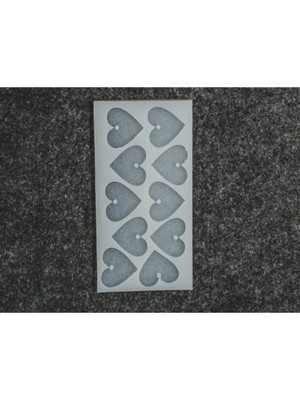 Depposite Kalp Kolye Kalıbı 10’lu