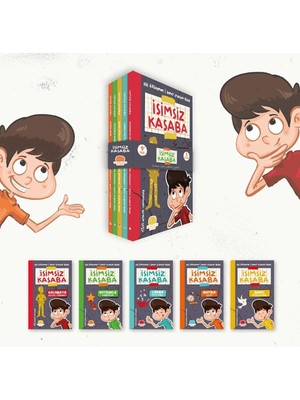 İsimsiz Kasaba Set 5 Kitap - Elif Özsoyman