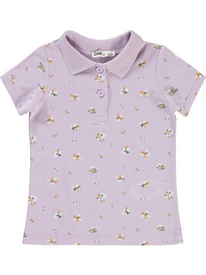 Civil Girls Kız Çocuk T-Shirt 2-5 Yaş Lila