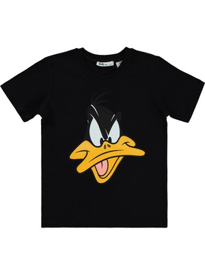 Looney Tunes Erkek Çocuk T-Shirt 10-13 Yaş Siyah