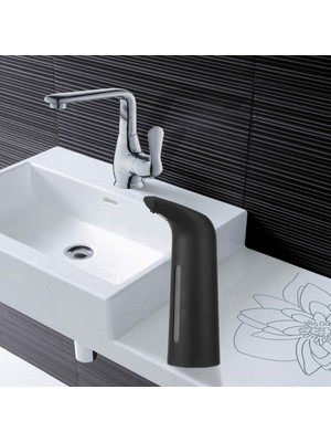 Hermoso Siyah Otomatik Sabunluk Fotoselli, Mutfak Banyo Için 400ML (Yurt Dışından)