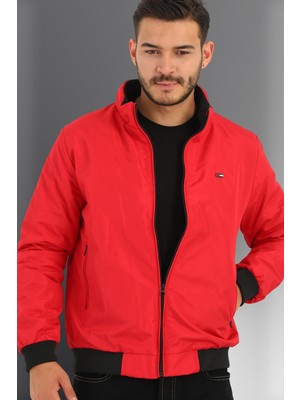 River Club Erkek Dik Yaka  Su Geçirmez Içi Kapitoneli Elyaflı Mont M-9