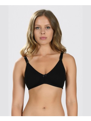 Intive Lingerie Nbb Pamuklu Dikişsiz Kapsız Balensiz Seamless Emzirme Sütyeni -3581