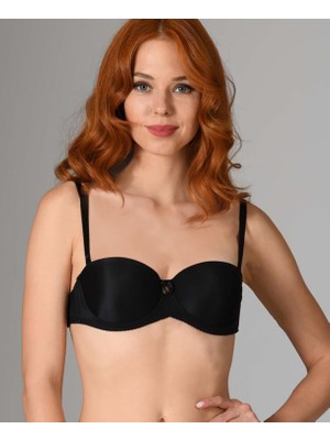 Intive Lingerie Nbb Destekli Push-Up Straplez Cuplı Basic Sütyen- 3520