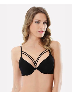 Intive Lingerie Nbb Hafif Destekli Dekoltesi Şeritli Balenli Sütyen -3696