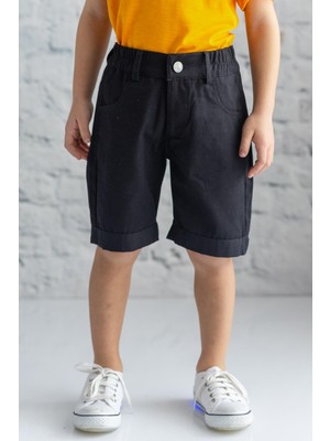 Zeyland Erkek Çocuk Gabardin Düz Şort