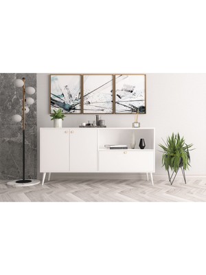 Flora Design Konsol / Konsol / Çok Amaçlı Dolap 160 cm