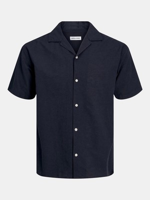 Jack & Jones 12248594 Erkek Gomlek - Lacivert