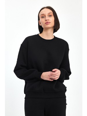 Odda Bisiklet Yaka Sweatshirt
