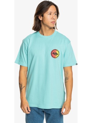 Quiksilver Long Fade Erkek Mavi Günlük T-SHIRT.18614