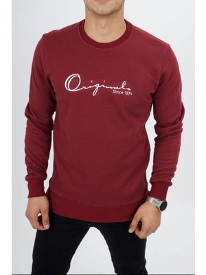 Dynamo Erkek Bordo Sweat 6793