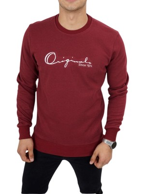 Dynamo Erkek Bordo Sweat 6793