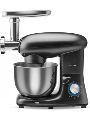 Karaca Multichef Stand Mikser Sparkling Mutfak Şefi 1900W 5,5 Lt (Kıyma Çekme / Sucuk - Sosis / Içli Köfte Aparatlı)