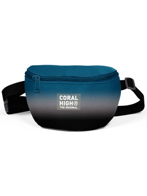 Coral High Nefti Gri Renk Geçişli Bel Çantası 11550