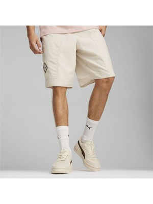 Puma Erkek Alpine Snow Puma Pl Summer Crew Shorts Bej Erkek Şort