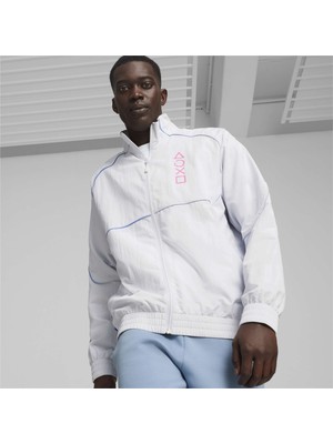 Puma Erkek Silver Mist Puma x Playstatıon Track Jacket Wv Açık Gri Erkek Sweatshirt