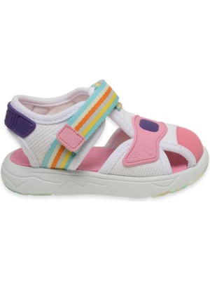 Vicco Kız Bebek/çocuk Ultra Hafif ve Kaymaz Taban Spor Sandalet 22-30
