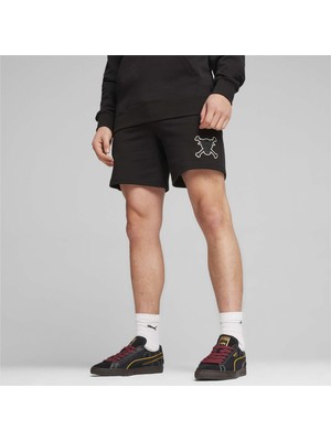 Puma Erkek Puma Black Puma x One Pıece Shorts 7" Tr Siyah Erkek Şort