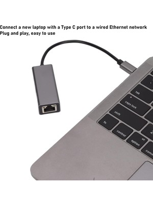 Alfalink AL-C70 Type-C To 3.0 Gigabit Ethernet Adaptör