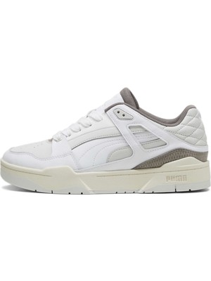 Puma  Puma White-Glacial Gray Puma Slipstream Lux Beyaz  Günlük Spor Ayakkabı