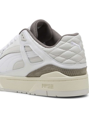 Puma  Puma White-Glacial Gray Puma Slipstream Lux Beyaz  Günlük Spor Ayakkabı